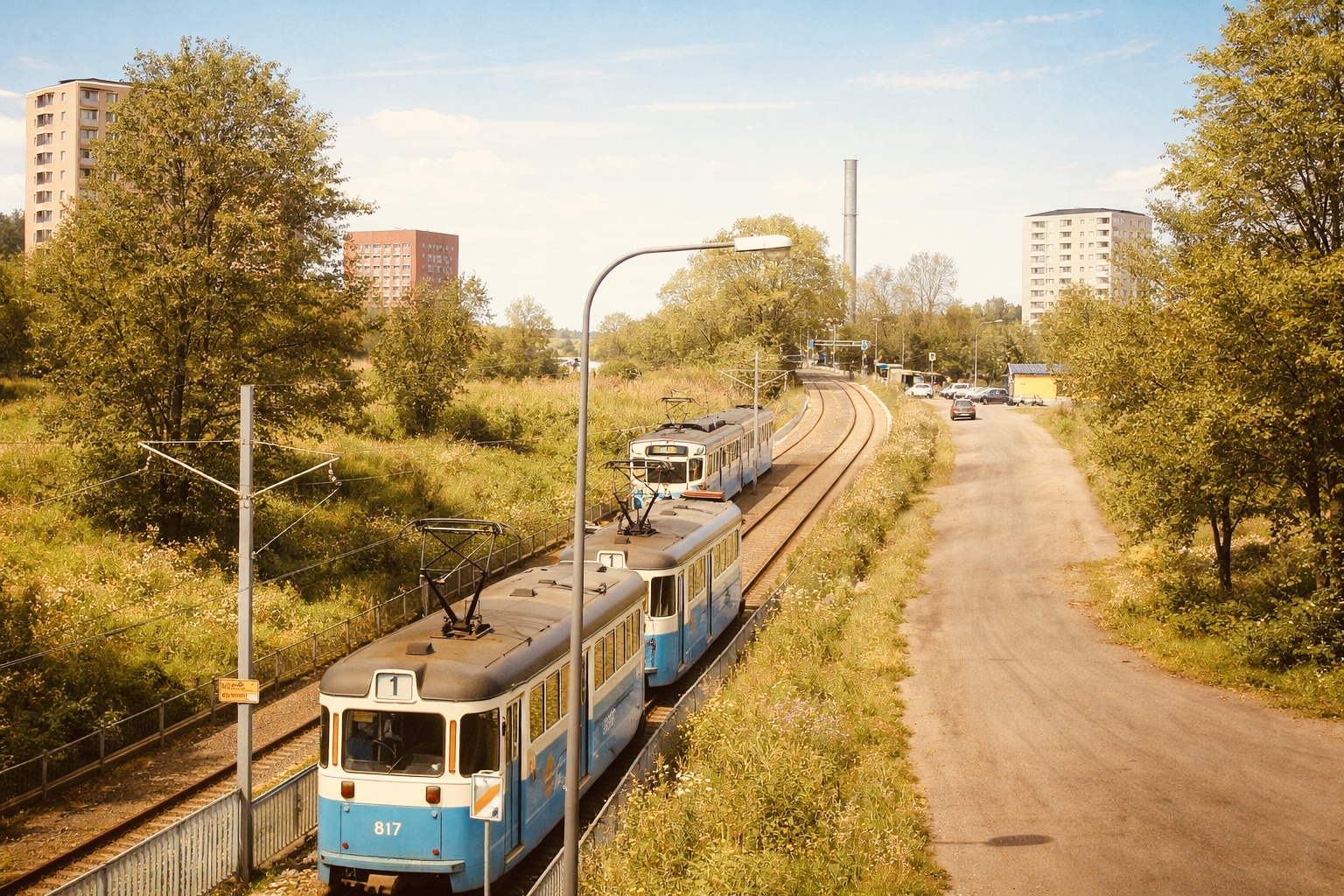 Mediebild: Nostalgi i Frölunda Tynnered och Högsbo